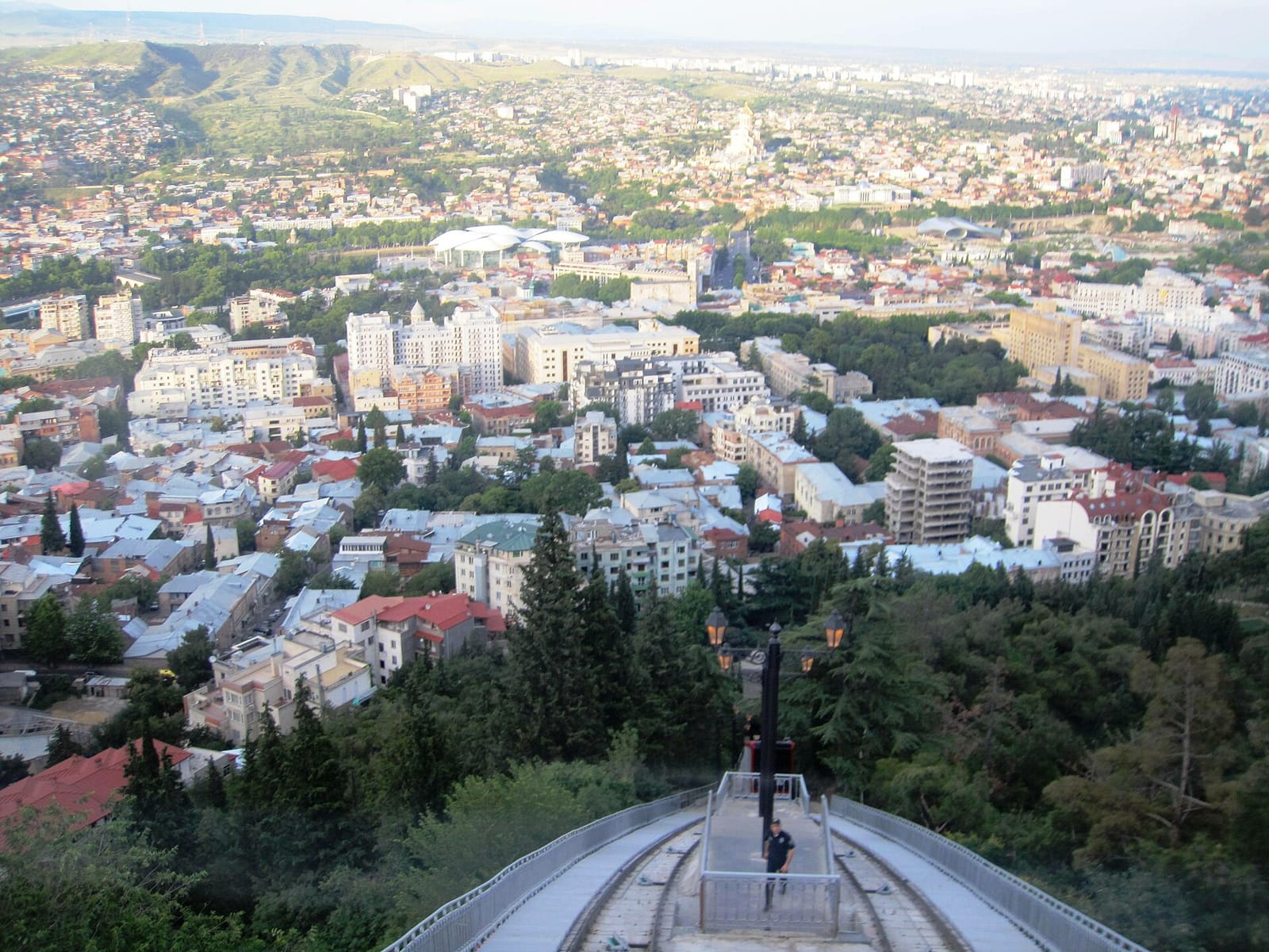 Tbilisi panorama from Mtatsminda